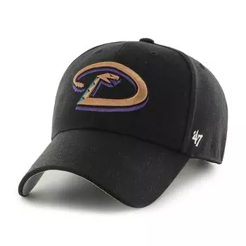 Кепка MLB Arizona Diamondbacks Sure Shot Snapback MVP Cap '47, цвет Schwarz