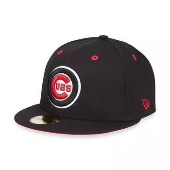 Кепка MLB CHICAGO CUBS BRED 3x CHAMPIONS PATCH 59FIFTY CAP New Era, цвет Schwarz