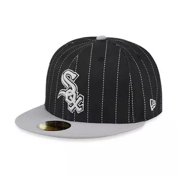 Кепка MLB CHICAGO WHITE SOX PINSTRIPE 2003 ALL STAR GAME PATCH 59FIFTY CAP New Era, цвет Schwarz