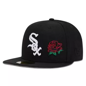 Кепка MLB CHICAGO WHITE SOX ROSE 2003 ALL STAR GAME PATCH 59FIFTY CAP New Era, цвет Schwarz