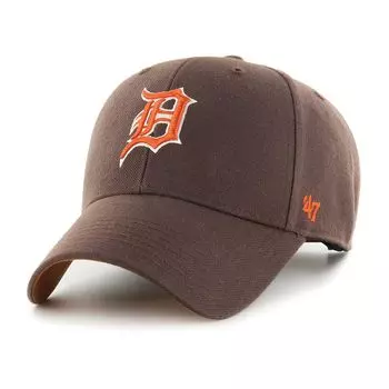 Кепка MLB Detroit Tigers Sure Shot Snapback MVP CAP '47, цвет Braun