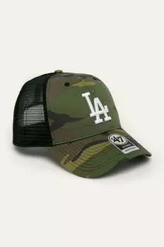 Кепка MLB Los Angeles Dodgers. 47brand, зеленый