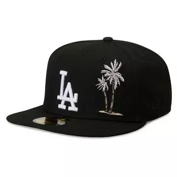 Кепка MLB LOS ANGELES DODGERS 59FIFTY 60th ANNIVERSARY PATCH CAP New Era, цвет Schwarz