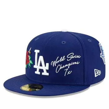 Кепка MLB LOS ANGELES DODGERS 59FIFTY LIFETIME CHAMPS CAP New Era, цвет Dunkelblau