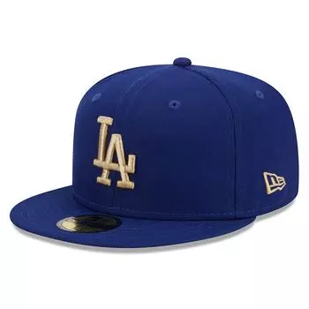 Кепка MLB LOS ANGELES DODGERS LAUREL SIDEPATCH 59FIFTY CAP New Era, цвет Dunkelblau