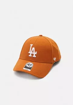 Кепка Mlb Los Angeles Dodgers Mvp Snapback Unisex '47, цвет burnt orange