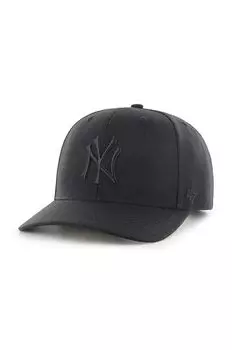 Кепка MLB Нью-Йорк Янкиз 47brand, черный