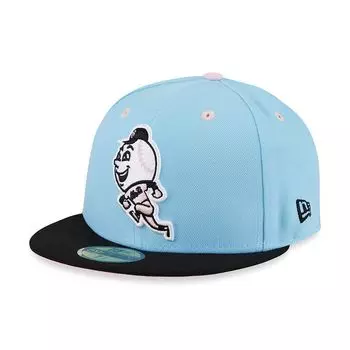 Кепка MLB NEW YORK METS 2015 WORLD SERIES PATCH 59FIFTY CAP New Era, цвет Pastellblau