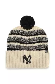 Кепка MLB New York Yankees 47brand, бежевый