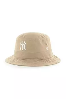 Кепка MLB New York Yankees 47brand, бежевый