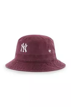Кепка MLB New York Yankees 47brand, фиолетовый