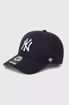 Кепка MLB New York Yankees 47brand, темно-синий