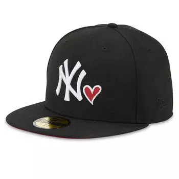 Кепка MLB NEW YORK YANKEES 59FIFTY HEART 2009 WORLD SERIES PATCH CAP New Era, цвет Schwarz