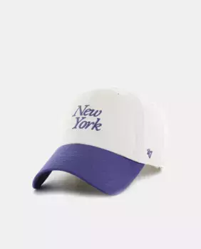 Кепка MLB New York Yankees Foundation Script TT '47 Clean Up 47 Brand, цвет Crudo