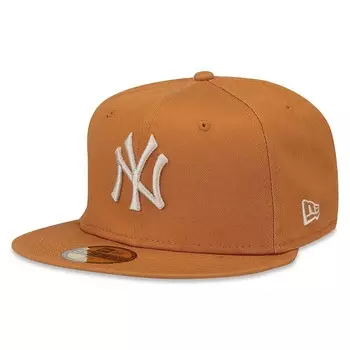 Кепка MLB New York Yankees League Essential 59Fifty New Era, цвет Medium Braun