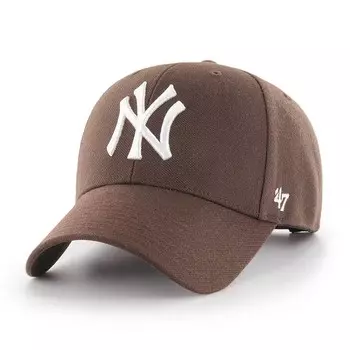 Кепка MLB New York Yankees MVP Snapback 47, коричневый