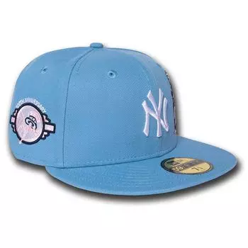 Кепка MLB NEW YORK YANKEES STATUE OF LIBERTY 100TH ANNIVERSARY PATCH 59FIFTY CAP New Era, цвет Blau