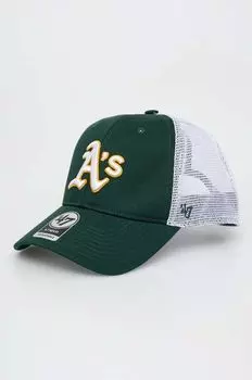 Кепка MLB Oakland Athletics 47brand, зеленый