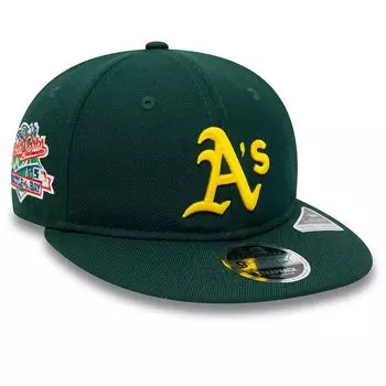 Кепка MLB OAKLAND ATHLETICS COOPS WORLD SERIES PATCH 9FIFTY RC CAP New Era, цвет Dunkelgrn