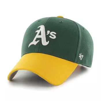 Кепка MLB Oakland Athletics Sure Shot Snapback TT 47 MVP 47, темно-зеленый