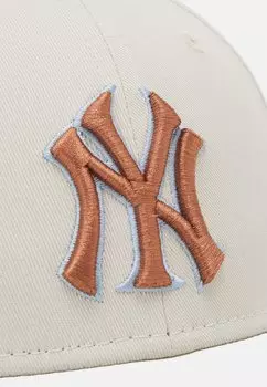 Кепка Mlb Patch 9Forty® Unisex New Era, кремово-белая