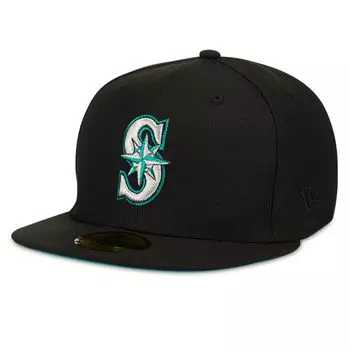 Кепка MLB SEATTLE MARINERS 2001 ALL STAR GAME PATCH 59FIFTY CAP New Era, цвет Schwarz
