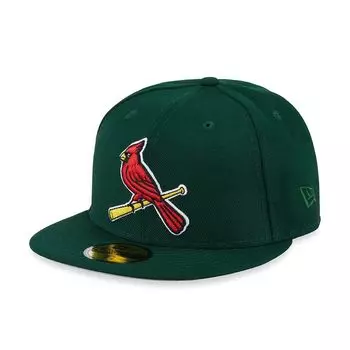 Кепка MLB ST. LOUIS CARDINALS 2011 WORLD SERIES PATCH 59FIFTY CAP New Era, цвет Dunkelgrn