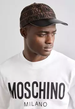Кепка MOSCHINO УНИСЕКС, фантазийно-коричневый
