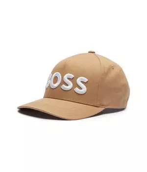 Кепка мужская Boss с вышивкой, бежевый