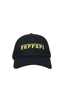 Кепка мужская Ferrari, черный / желтый