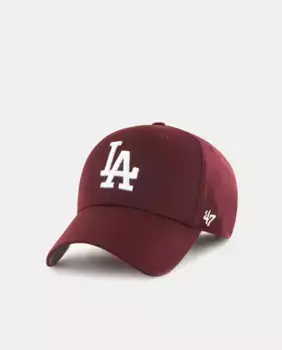 Кепка MVP MLB Los Angeles Dodgers '47 47 Brand, бордовый