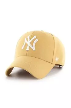 Кепка Нью-Йорк Янкиз 47 brand, бежевый
