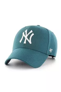 Кепка Нью-Йорк Янкиз 47 brand, бирюзовый