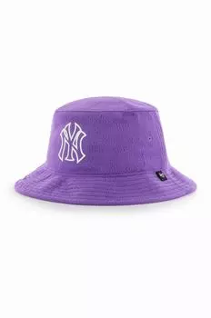 Кепка Нью-Йорк Янкиз 47 brand, фиолетовый