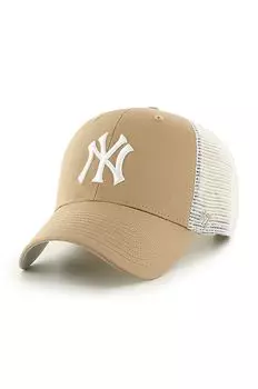 Кепка Нью-Йорк Янкиз 47 brand, бежевый