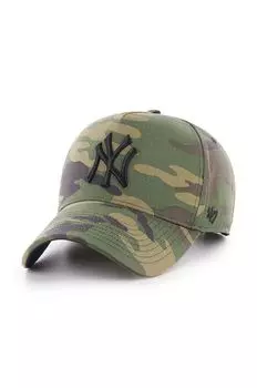 Кепка Нью-Йорк Янкиз 47 brand, зеленый