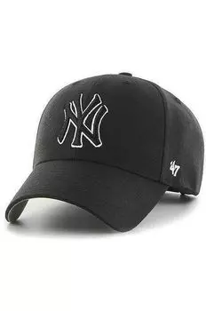Кепка «Нью-Йорк Янкиз» 47brand, черный