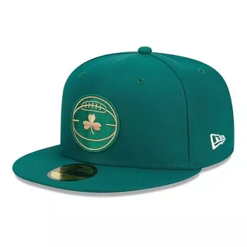 Кепка NBA Boston Celtics 2023–24 City Edition Alternative 59Fifty New Era, зеленый