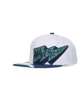 Кепка НБА Даллас Маверикс Mitchell & Ness, белый