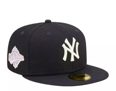 Кепка New Era 59Fifty MLB New York Yankees Pop Sweat темно-синяя/розовая 60243522