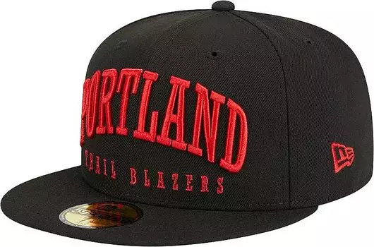 Кепка New Era Adult Portland Trail Blazers Text 59Fifty