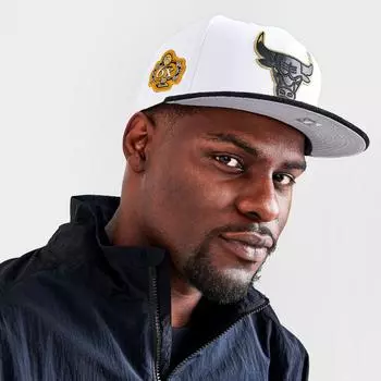 Кепка New Era Chicago Bulls NBA Core 9FIFTY Snapback, белый