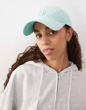 Кепка New Era NY Yankees 9forty с цветочным принтом зеленого цвета