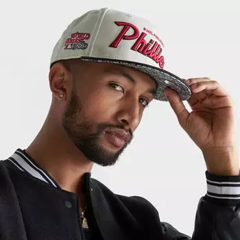Кепка New Era Philadelphia Phillies MLB с принтом слона 9FIFTY Snapback, белый