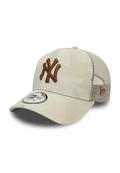 Кепка New York Yankees Mlb Multi A-Frame Adjustable New Era, бежевый