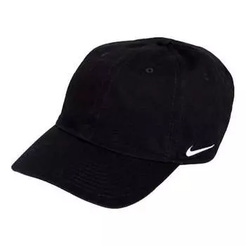 Кепка Nike Heritage 86 Team Campus Cap 'Black', черный