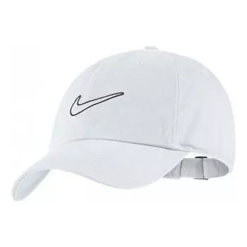 Кепка Nike Sportswear Heritage 86 Adjustable Cap 'White', белый
