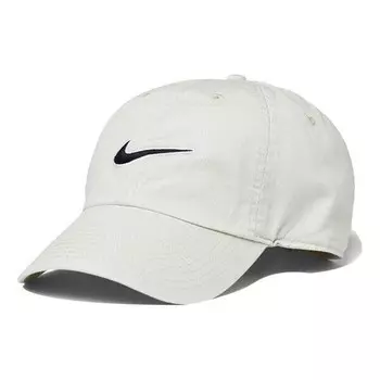 Кепка Nike Sportswear Heritage 86 Adjustable Cap 'White Black', белый