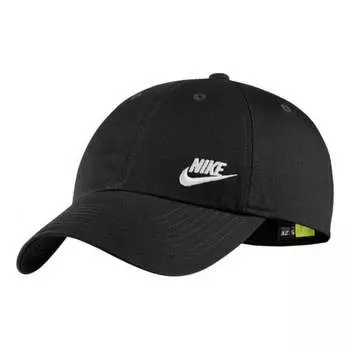 Кепка Nike Sportswear Heritage 86 Cap 'Black', черный