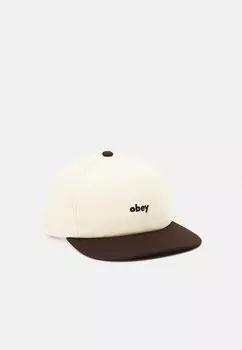 Кепка Obey Clothing OBEY CASE 5 PANEL SNAPBACK, кремовый